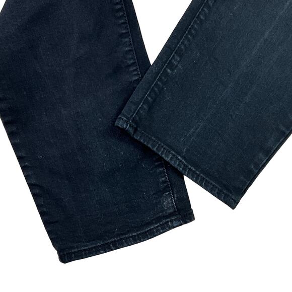 Talbots Flawless High Rise Straight Leg Five Pocket Jeans Black 10 Petite - Picture 7 of 13